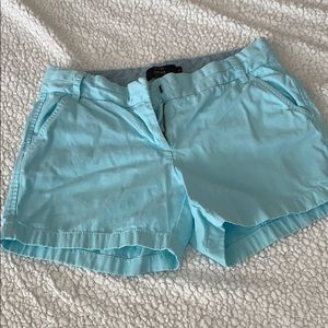 J. Crew blue chino shorts size 6